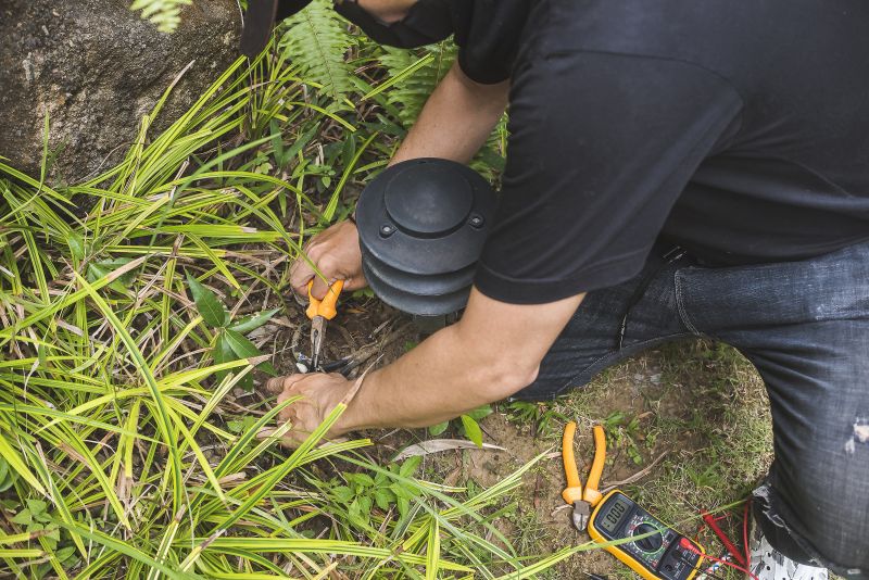 Yard Lights Installation